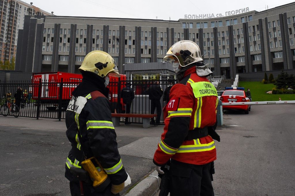 5 die in fire at Russian coronavirus hospital