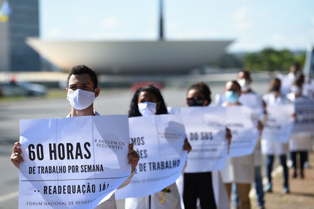 In Brazil, coronavirus hitting young people harder