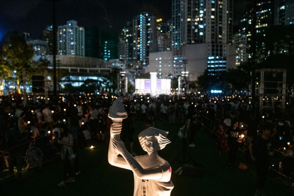 Hong Kong extends gathering ban to Tiananmen anniversary