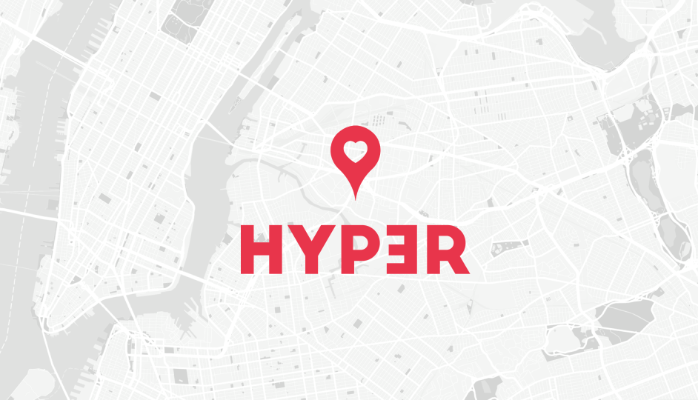 GEO-FENCER. Hyp3r calls itself the 'engagement platform for venues,' which alerts businesses of customers identified as 'influential.' Image from Hyp3r 