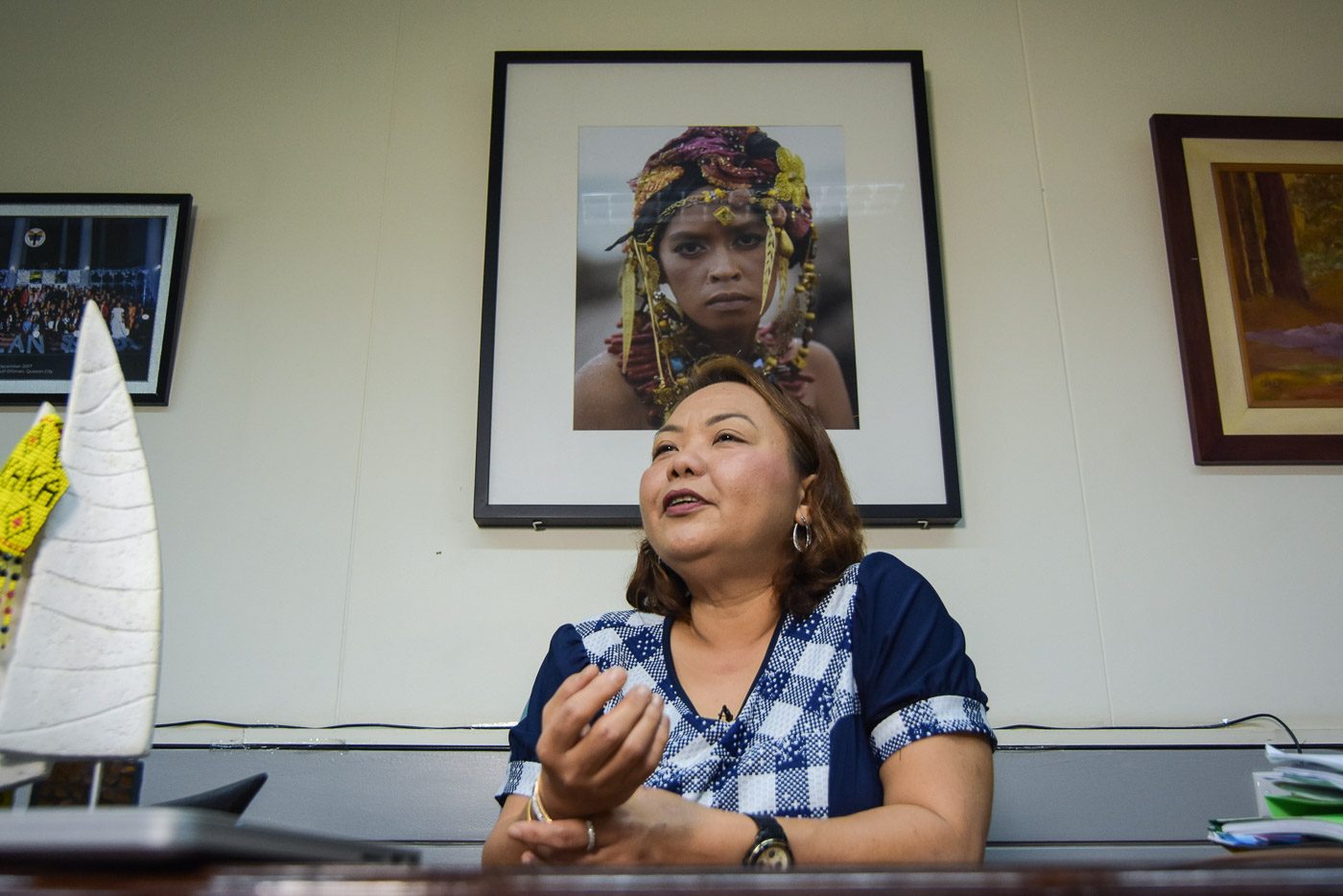 ADVOCATE.  Dinagat Representative Kaka Bag-ao talks about representing the underrepresented, growing up in Dinagat, and why it isn’t necessarily difficult to stand up against a supermajority in Congress. Photo by LeAnne Jazul/Rappler  