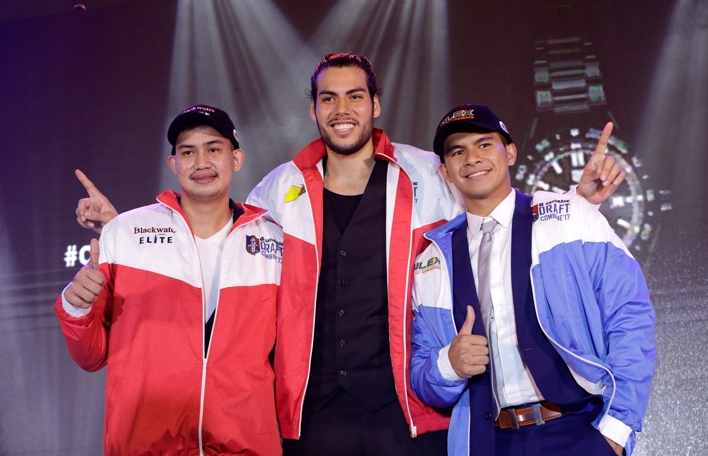 There was little surprise that Standhardinger was picked first, Kiefer Ravena went second, and Raymar Jose went third. Photo by PBA 