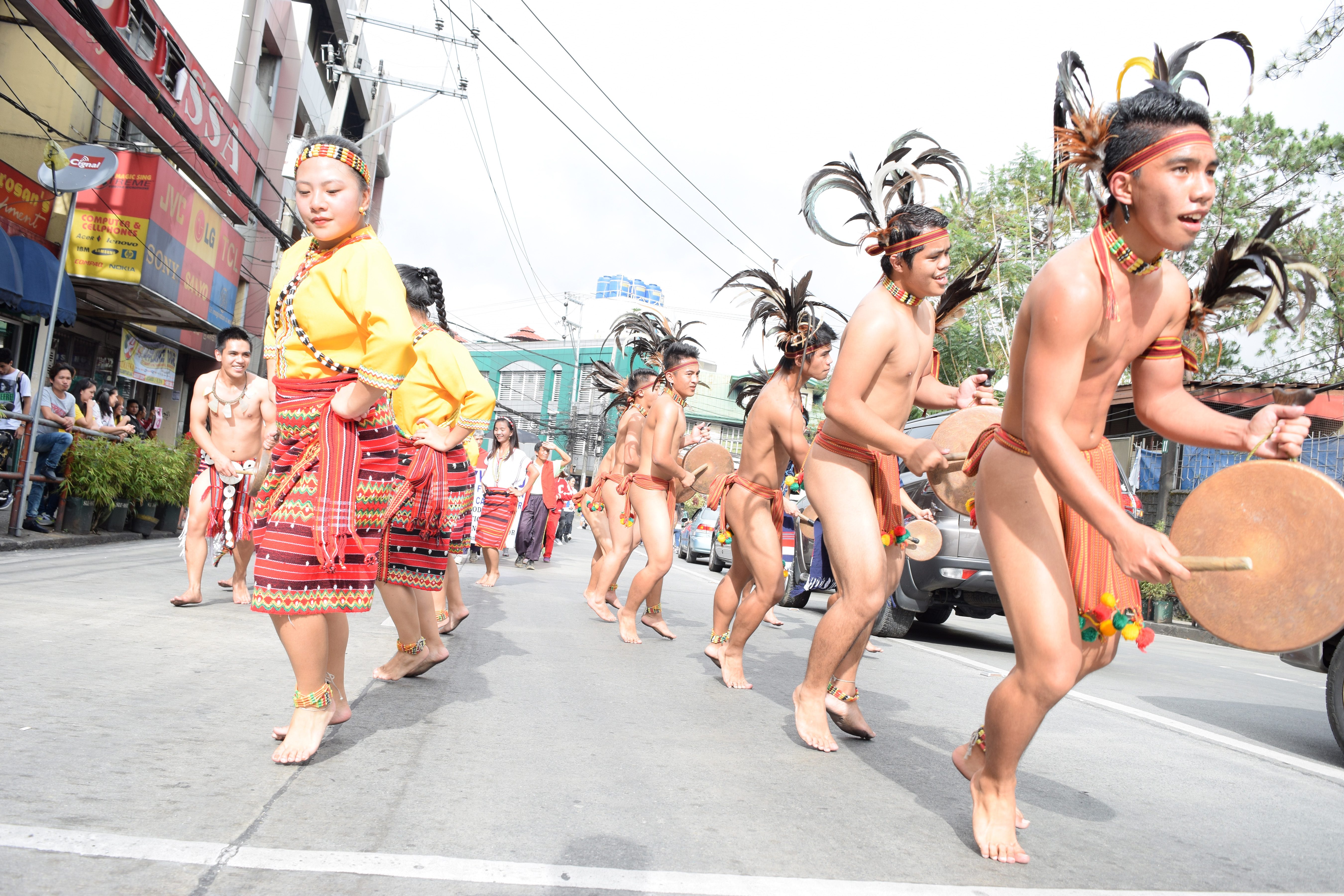 Performers during the parade. Photo from ONE Championship 