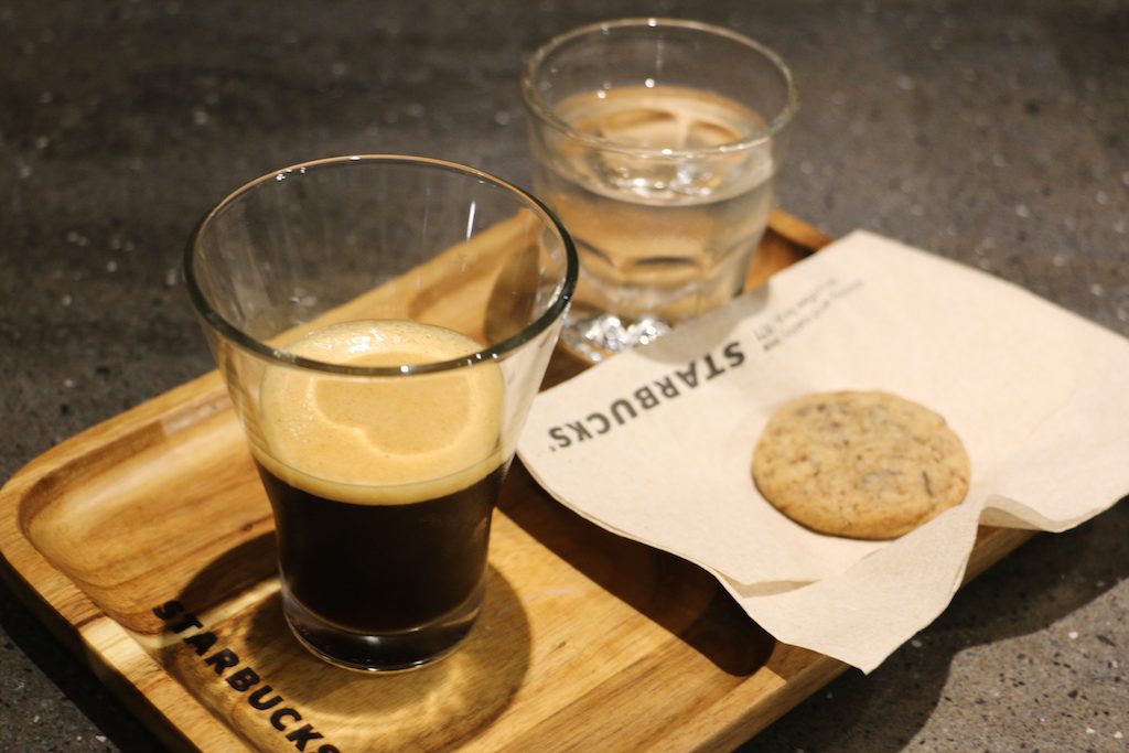 SHAKERATO BIANCO DECONSTRUCTED. The drink is a new way to taste the bar's espresso. Photo courtesy of Starbucks 