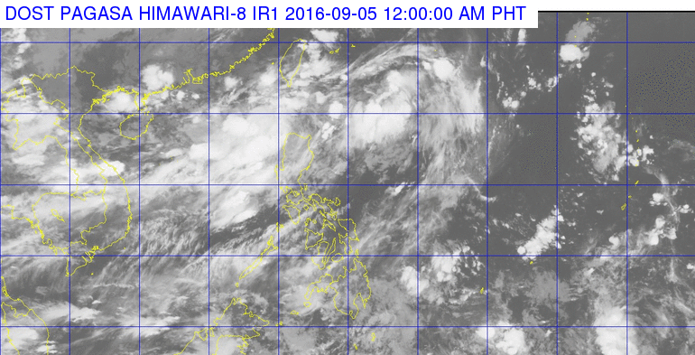 PAGASA: Two low pressure areas off Batanes