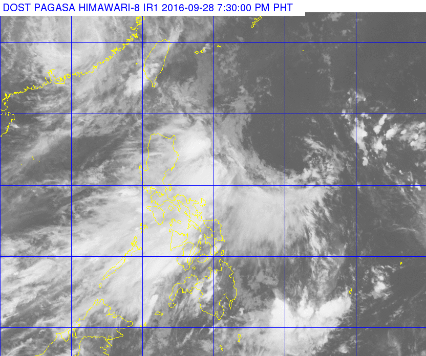 Moderate-heavy rain in parts of Luzon on Thursday