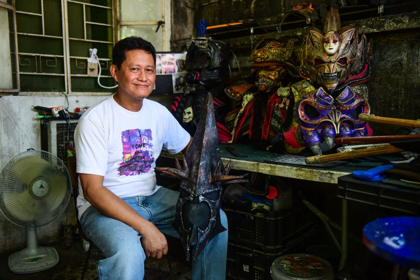 VETERAN. Guy says he'll be cosplaying forever. Photo by Alecs Ongcal/Rappler 