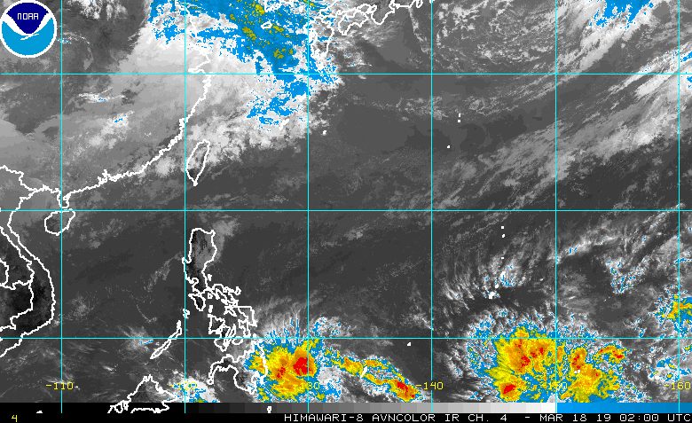 Tropical Depression Chedeng to affect Davao, Caraga