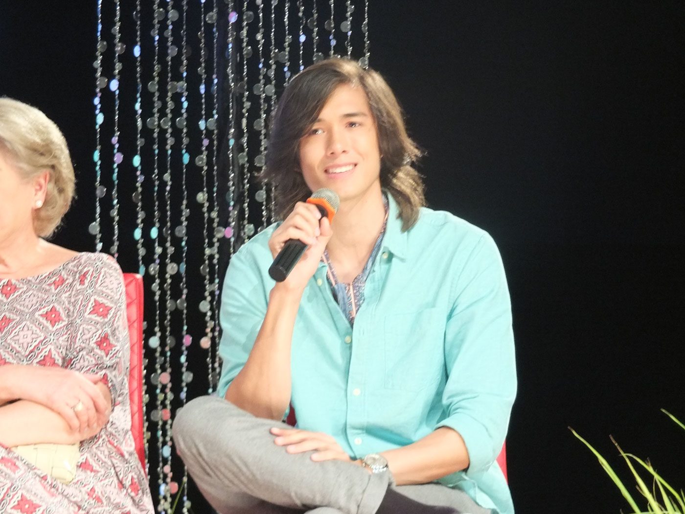 BIG BREAK. Tommy Esguerra says he's thankful to the cast for being patient with him.
  