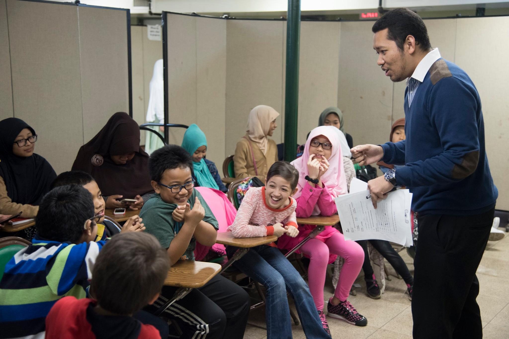In New York, children of Indonesian migrants learn Bahasa Indonesia