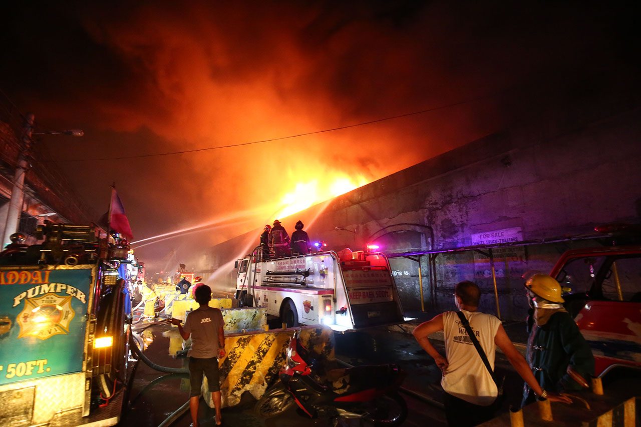 Customs warehouse for confiscated goods razed by fire