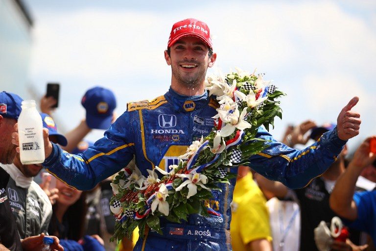 Auto Racing: US rookie Alexander Rossi wins 100th Indy 500