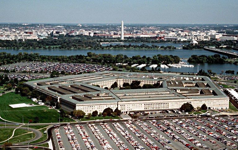 This undated US Department of Defense (DoD) image shows an aerial view of the Pentagon in Washington, DC. US Department of Defense/Handout/AFP 
