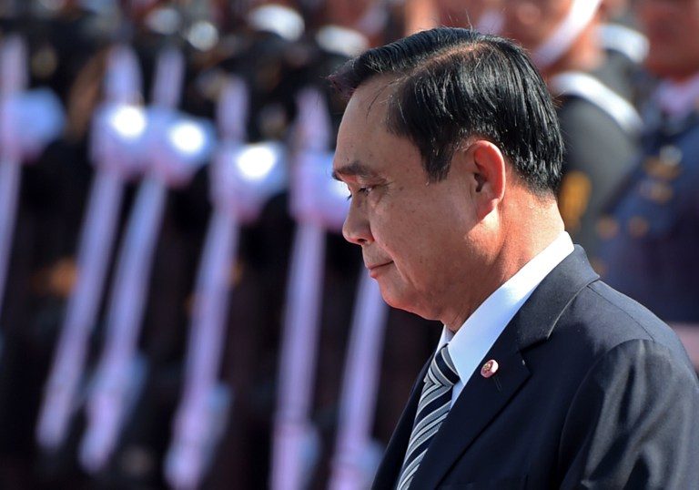 Thai junta chief vows elections in November 2018