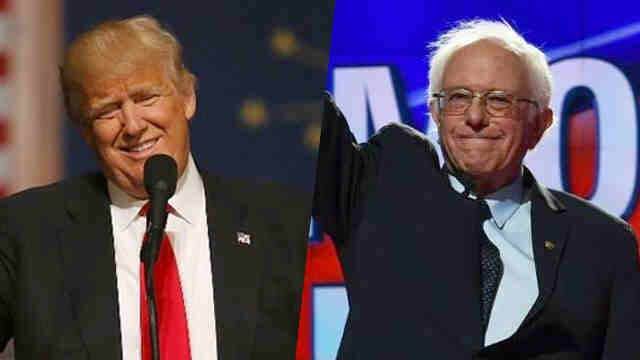 Trump rolls unrivaled, Sanders takes West Virginia