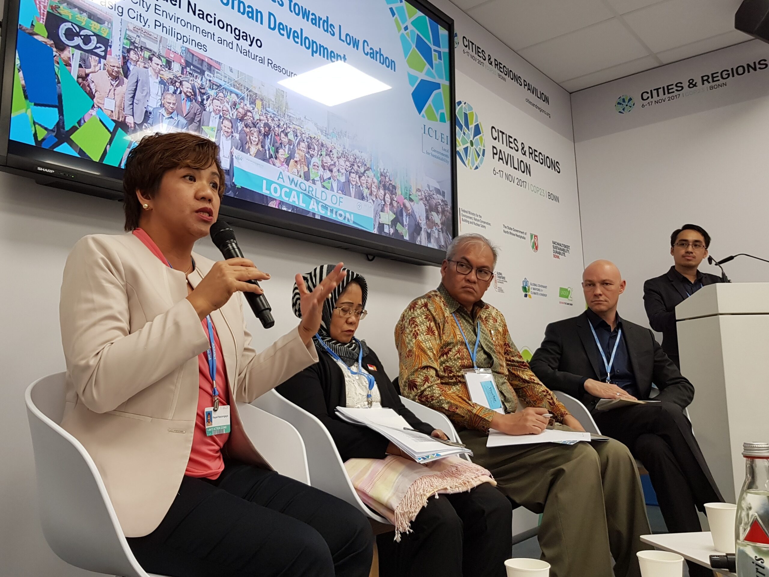 Pasig, Legazpi showcase urban climate solutions at UN climate conference