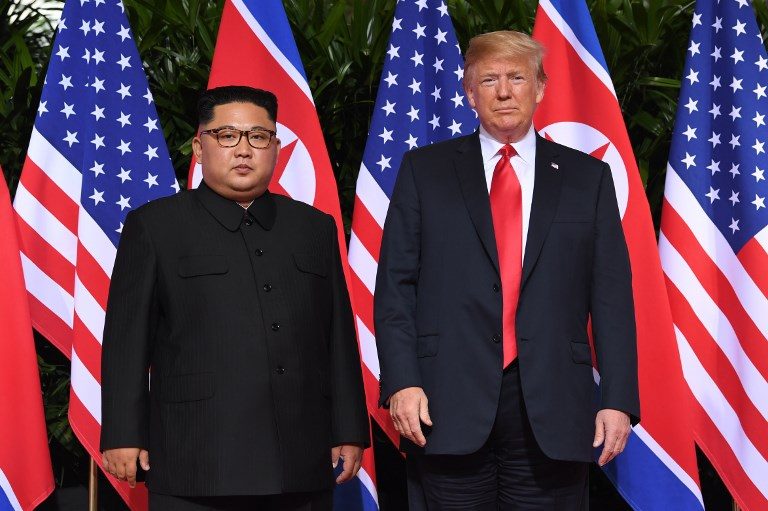 IN PHOTOS: Tensions then smiles at Trump-Kim summit