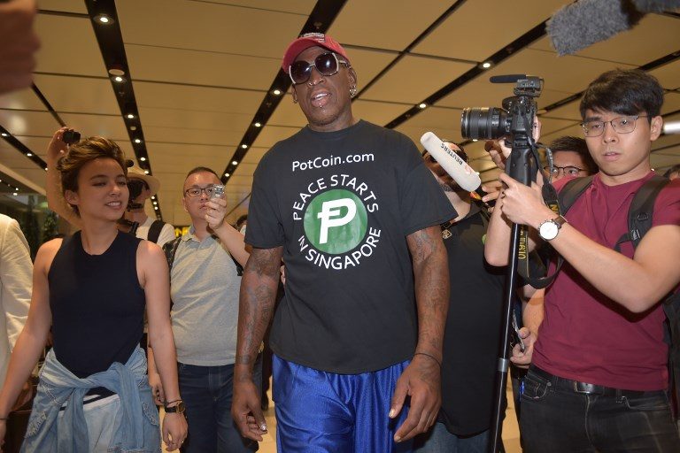 ‘Don’t expect too much’: Rodman plays down Trump-Kim summit breakthrough