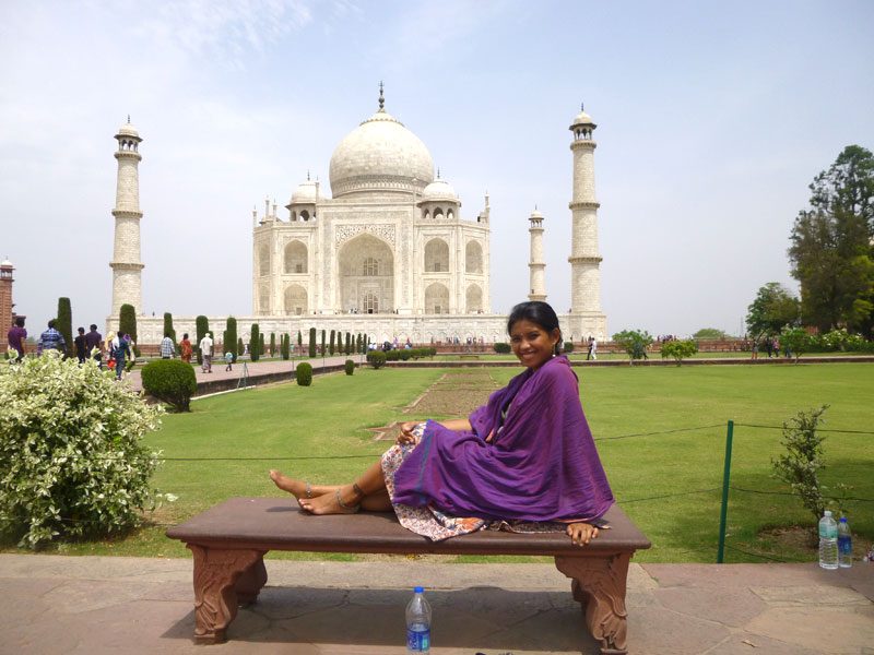 TAJ MAHAL. One of the highlights of our 3 months in India – the Taj Mahal, Agra