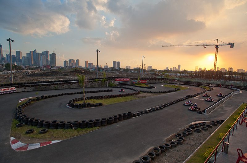 START! The new race track of City Kart Racing is located at the Circuit Makati, currently under construction, in Barangay Carmona, Makati City. Photo courtesy of City Kart Racing
