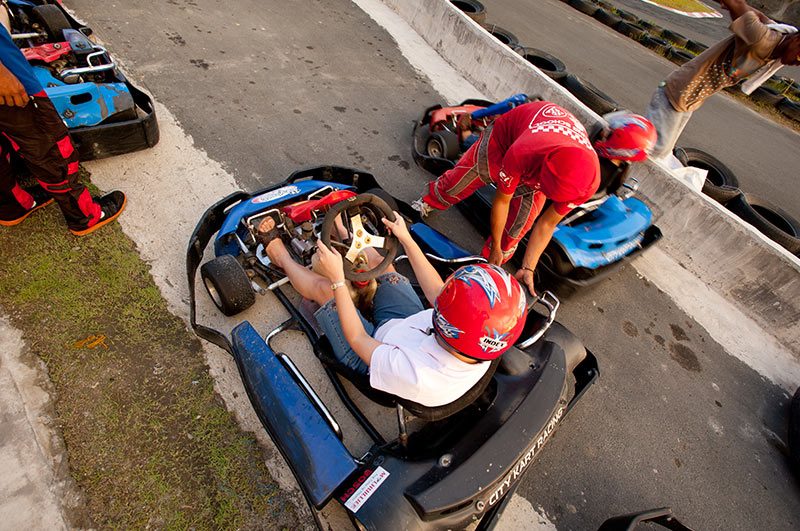 Tired of driving? Hop on a go-kart!