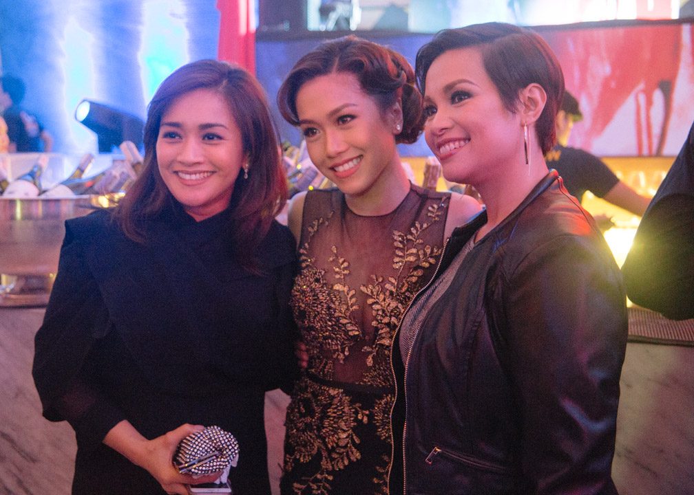 (Left to right) Joanna Ampil, Rachelle Ann Go, and Lea Salonga.  Photo by Paolo Abad/Rappler   