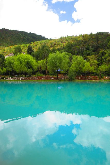 COLORFUL. Blue Moon Valley is a noteworthy destination from Lijiang because of the color of the waters.   
