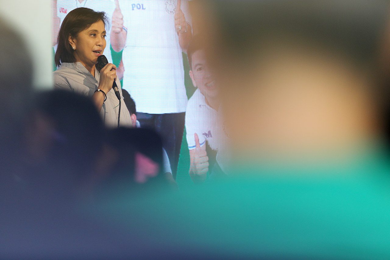 Robredo: LP has no resources to make video linking Paolo Duterte to drugs