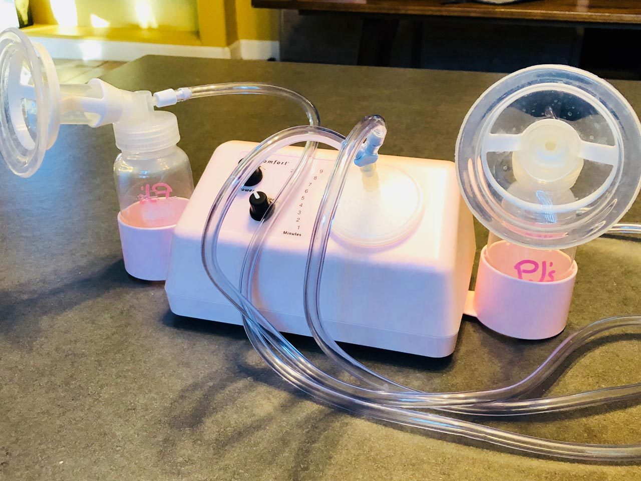 Breast pumps are useful aids in establishing milk supply.
 