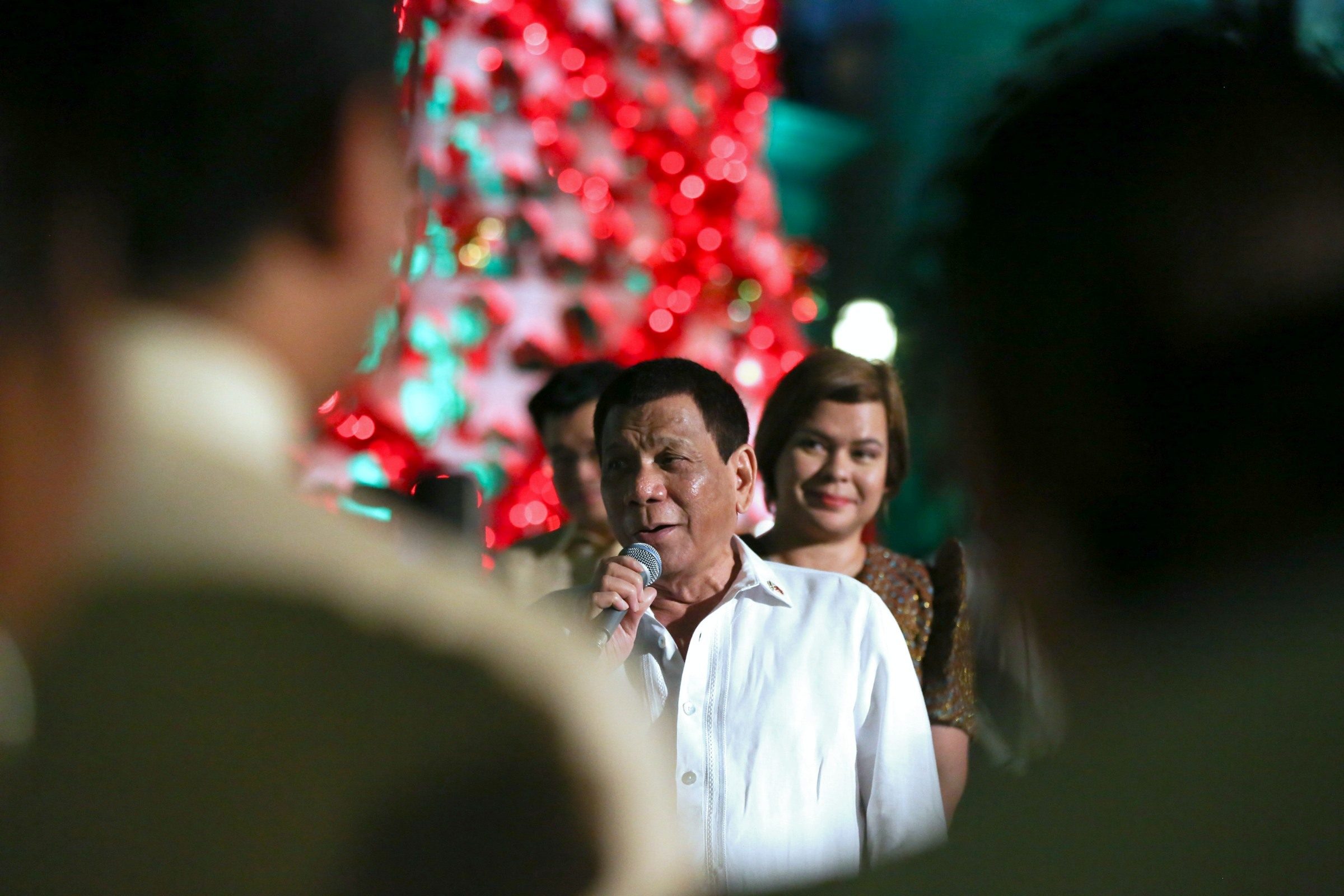Not to be outdone by Sara, Duterte raises Malacañang Christmas bonus