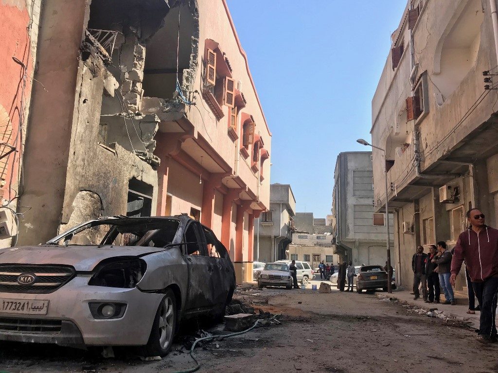 Six killed in Libya capital as diplomats debate ceasefire