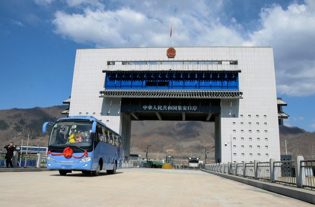 China and North Korea open new border crossing