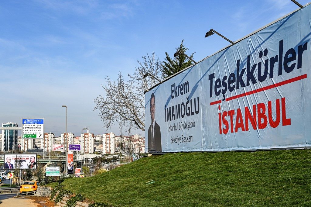 Turkey’s Erdogan sees ‘theft’ in Istanbul vote results