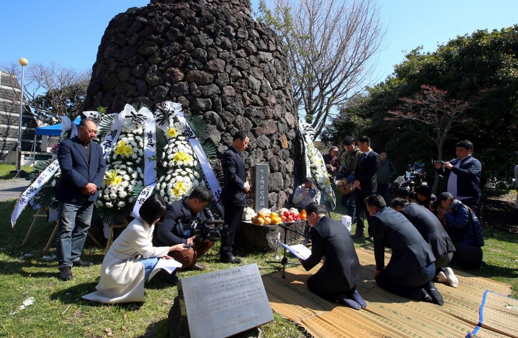 South Korean police apologize for 70-year-old Jeju island massacre