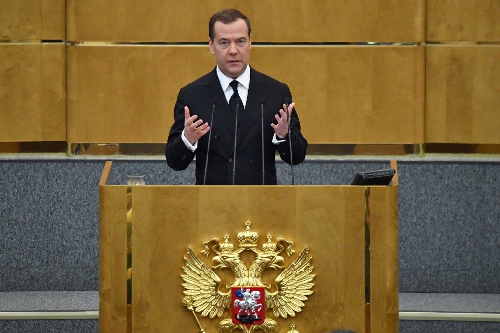 Russian PM sees ‘chance’ for better ties with new Ukraine leader