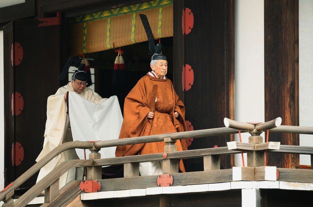 Japan’s emperor to step down in 200-year first