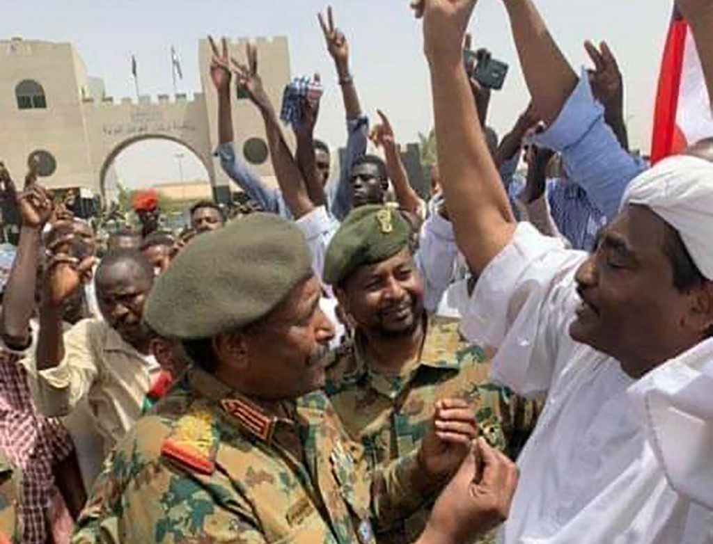 Sudan’s new military ruler vows to ‘uproot’ Bashir regime