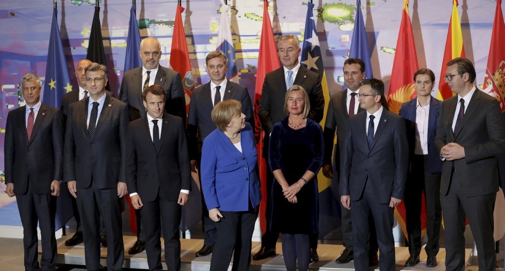 Serbia and Kosovo agree to resume talks after Macron, Merkel push