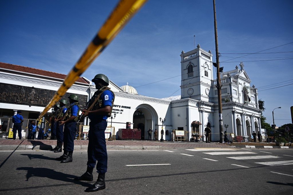 Sri Lanka police chief arrested over Easter attacks failures