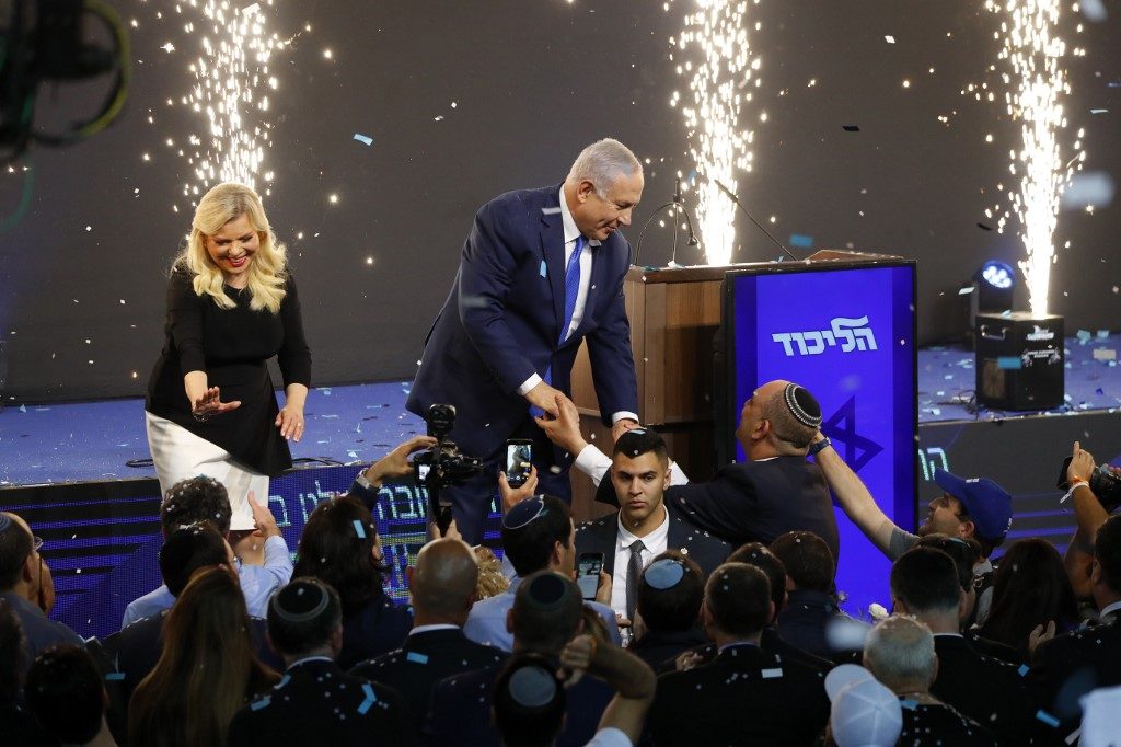 Netanyahu on path for victory in Israeli election