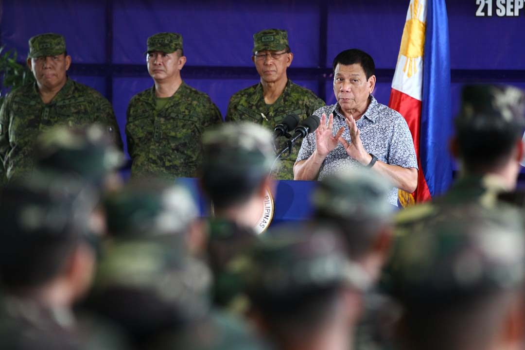 Duterte implicates 40 judges in drug trade