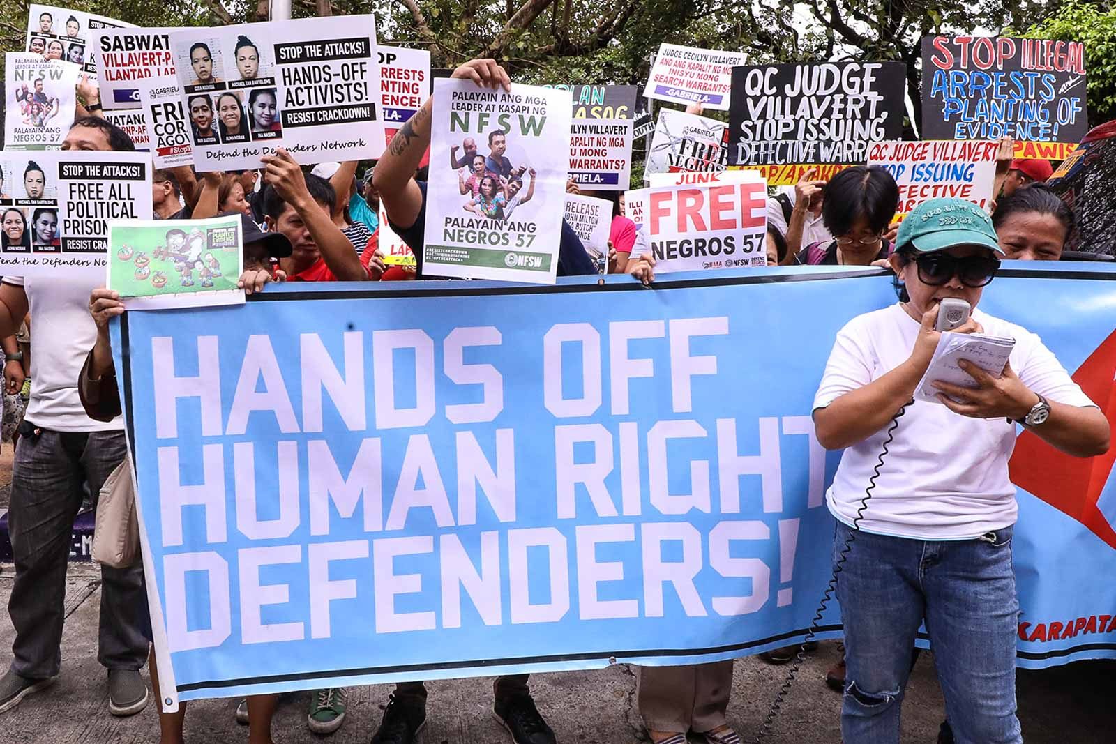 Duterte created ‘dangerous fiction’ vs rights defenders – CHR report