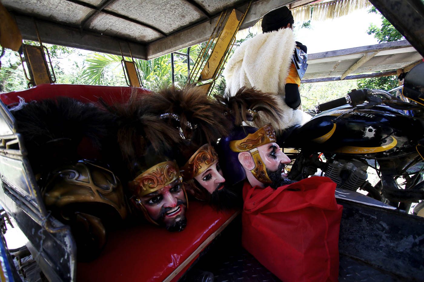 EXPENSIVE. Ordering a Morion mask from local artisans will cost you P5,000 to P10,000.   