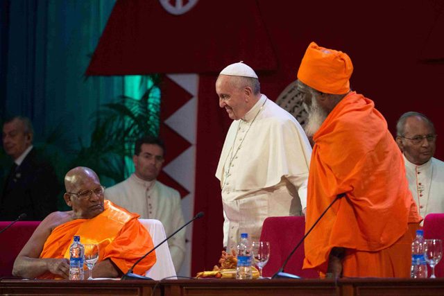 Pope to Sri Lanka religious leaders: Work together