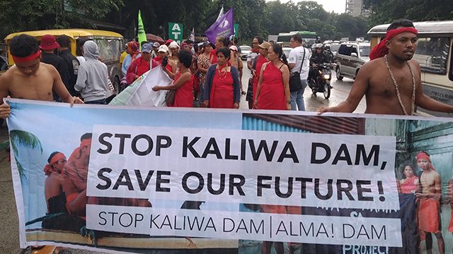 Dumagat leaders opposed to Kaliwa Dam ask Duterte to treat them as humans