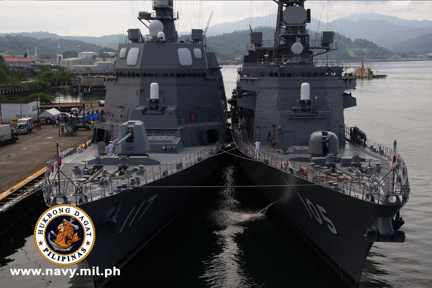 LOOK: Japanese Navy flotilla visits Philippines