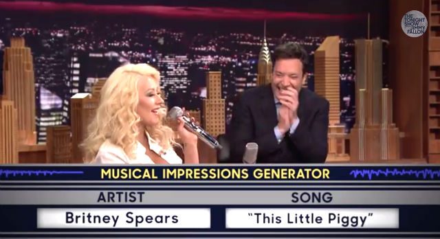 WATCH: Christina impersonates Britney in new ‘Fallon’ video