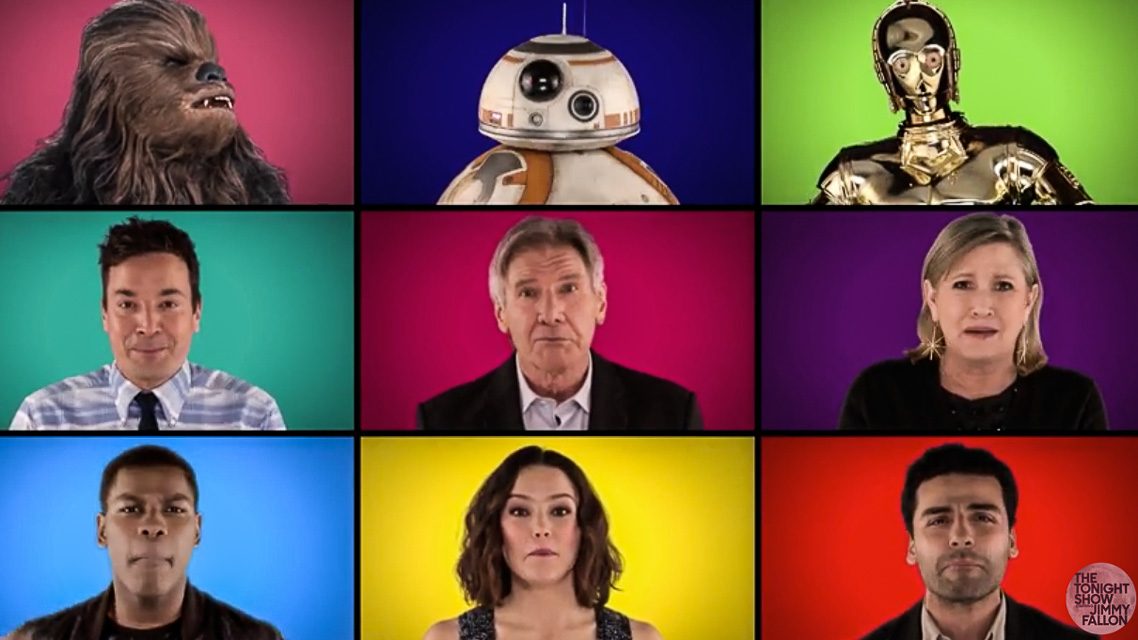 WATCH: ‘Force Awakens’ cast sings epic a cappella ‘Star Wars’ medley