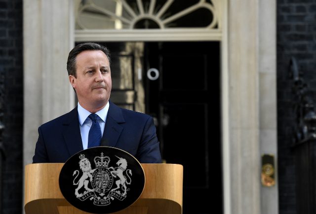 British PM David Cameron to resign