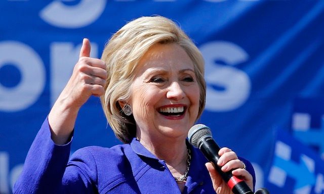 Hillary Clinton dilaporkan jadi calon presiden AS dari Partai Demokrat